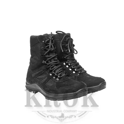 Ботинки KROK из велюра 38 черные L5118 black