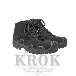 Ботинки KROK из нубука 46 чорні Ангел-3 black
