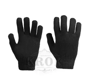 Перчатки КROK черные универсальный 0076